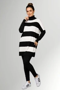 Blusa Manga Longa Listrada em Lãzinha premium