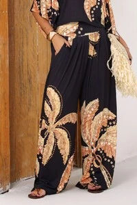 Calça Pantalona Celeste