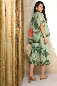 Conjunto Céu e Mar Pantacourt + Kimono
