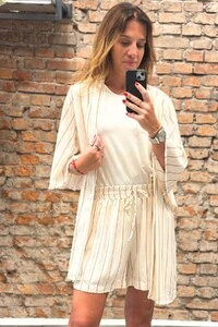 Conjunto Bermuda + Kimono em viscose