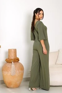 Macacão Amplo Manga 3/4