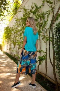 Pantacourt Estampada