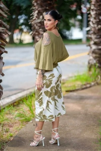 Pantacourt Estampada