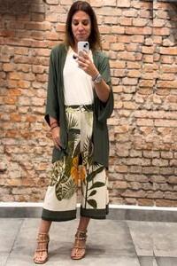 Kimono Esmeralda - Tam. Único