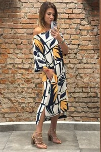 Vestido Glória em malha crepiada