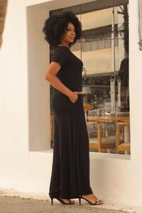 Macacão Pantalona Dulcinéia Manga Curta