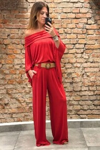 Calça Pantalona Lisa