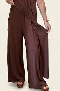 Macacão com Sobreposição Clarice em malha