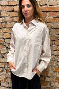 Camisa Oversized em Algodão