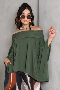 Blusa Ombro a Ombro Areta