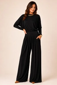 Pantalona Celeste Tecido Fluity