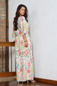 Pantalona Celeste Tecido Fluity