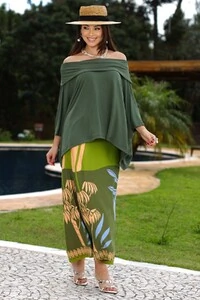 Blusa Ombro a Ombro Areta