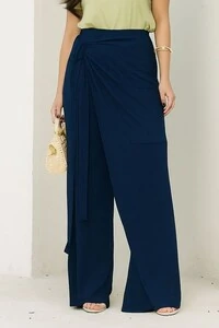Calça com Sobreposição Solare em malha