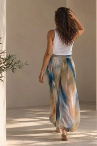 Calça aladim Jade em Tule