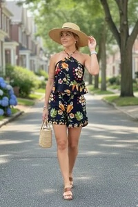 Conjunto Bermuda e Top em Viscose