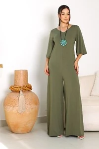 Macacão Amplo Manga 3/4