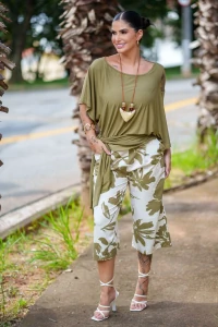 Pantacourt Estampada