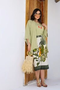 Kimono Esmeralda - Tam. Único