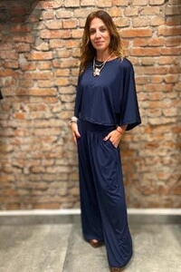 Pantalona Celeste Tecido Fluity