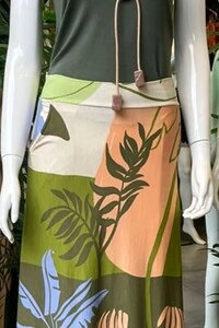 Saia Midi em malha Nara