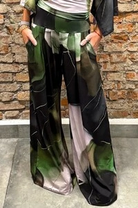 Pantalona Celeste Tecido Fluity