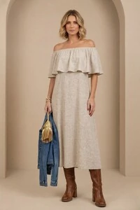 Vestido Ombro a Ombra Nicolly