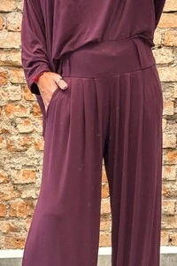 Calça Pantalona Lisa