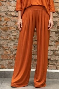 Calça Pantalona Lisa