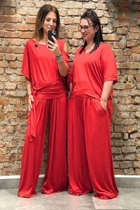 Calça Pantalona Lisa