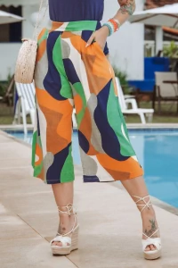 Pantacourt Estampada