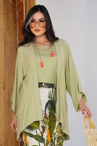 Kimono Esmeralda - Tam. Único