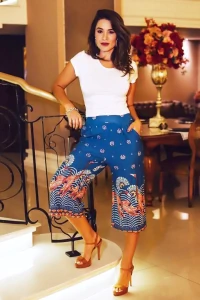 Pantacourt Estampada