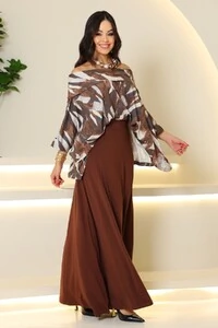 Blusa Ombro a Ombro Areta Estampada