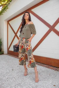 Pantacourt Estampada