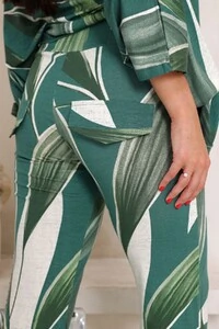 Calça Flare Estampada