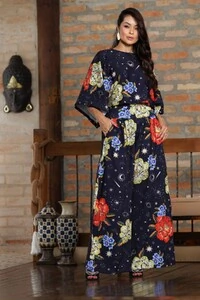 Pantalona Celeste Tecido Fluity