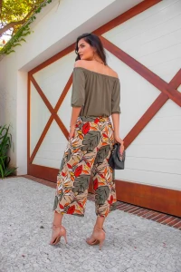 Pantacourt Estampada