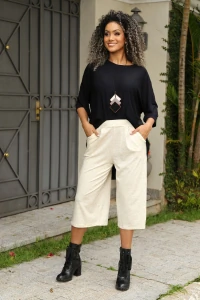 Pantacourt Estampada