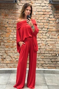 Calça Pantalona Lisa