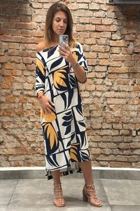 Vestido Glória em malha crepiada