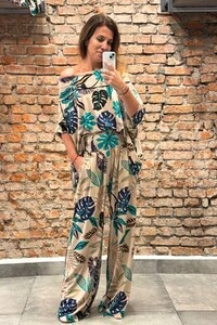 Blusa Ombro a Ombro Areta Estampada