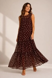 Vestido Tule Regata