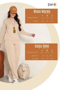 Calça Soho em Moletinho