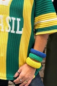 Trio de Pulseiras Brasil
