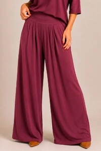 Pantalona Celeste Tecido Fluity