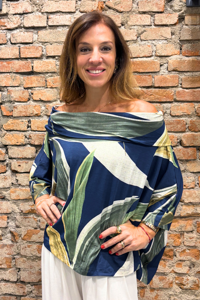 Foto Blusa Ombro a Ombro Areta Estampada