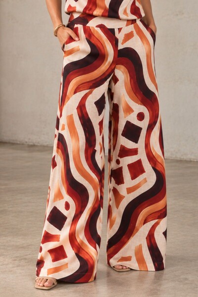 Foto Calça Pantalona Maia em Fluity