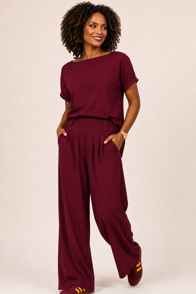Foto Pantalona + Blusa Canoa