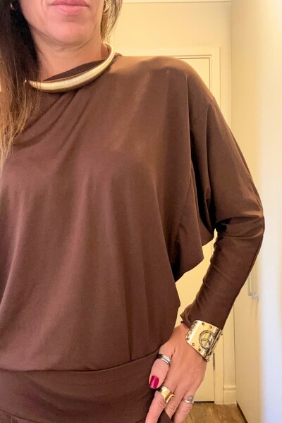 FotoBlusa Morcego Manga Longa em Fluity
